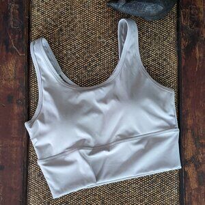Magnolia Athletica Cercino FitLift High Impact Sports Bra Ice Gray NEW
